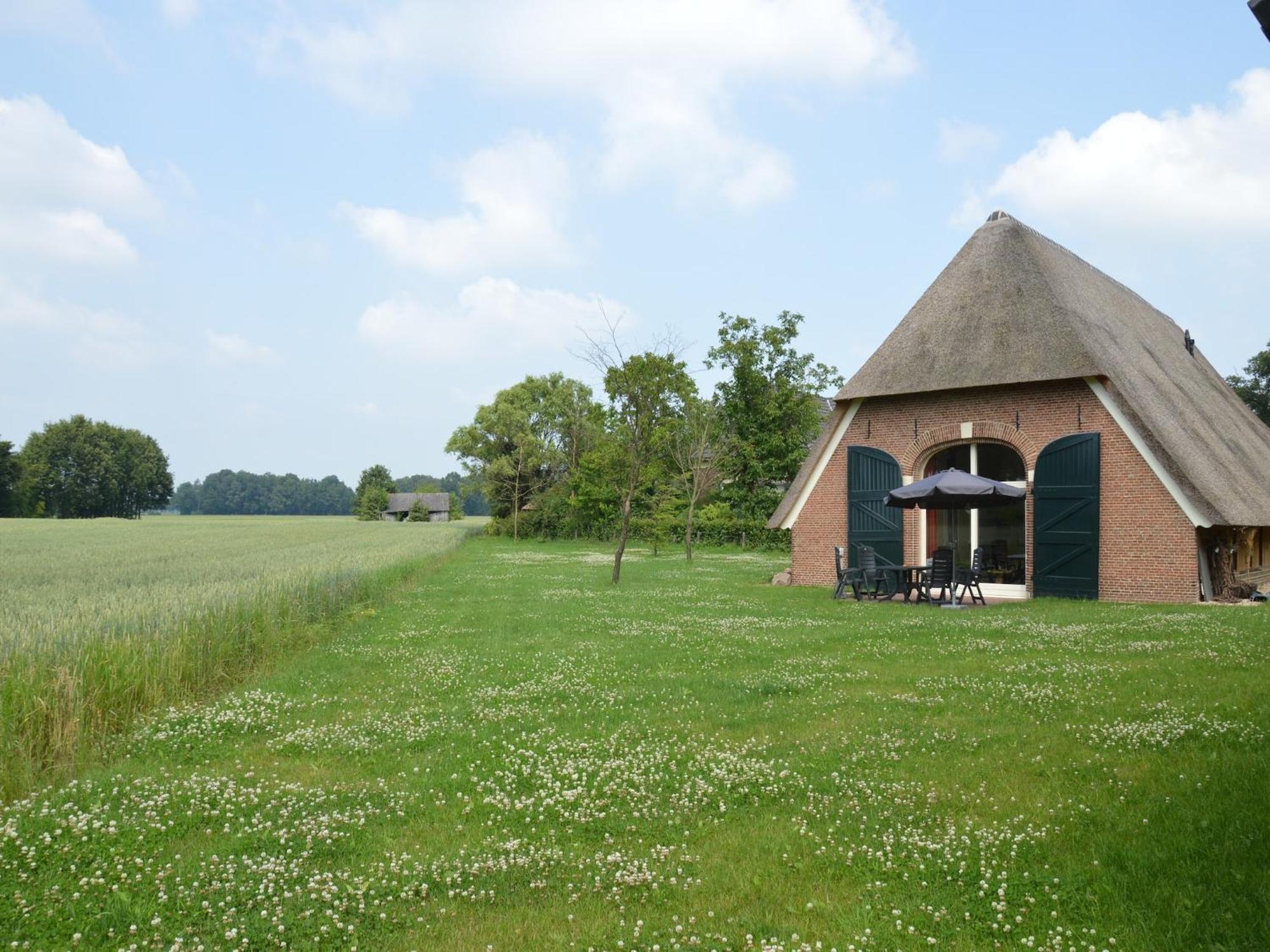 Quaint Farmhouse In Geesteren With Meadow View Eksteriør billede